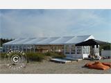 Profesjonalny namiot imprezowy EventZone 9x9m PVC, Biały