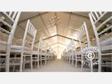 Tenda profissional para festas EventZone 10x15m PVC, Branco