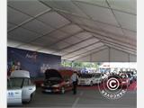 Profesjonalny namiot imprezowy EventZone 30x30m PVC, Biały