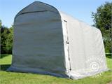 Tenda garage PRO 2,4x3,6x2,4 m PVC, grigio