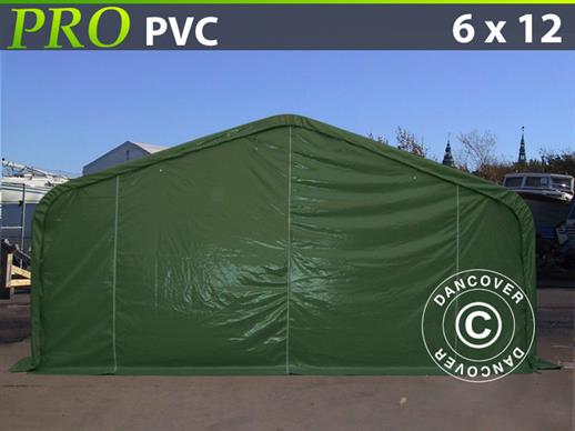 Storage shelter PRO 6x12x3.7 m PVC