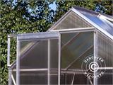 Greenhouse Polycarbonate Halls Popular 3.8 m², 1.93x1.95x1.95 m, Aluminium