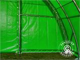 Armazém agrícola 9,15x12x4,5m, PVC, Verde