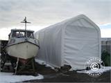 Capannone tenda barca Oceancover 4x10x3,5x4,5m, Bianco