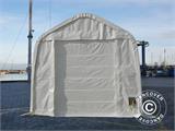Tenda abrigo barco Oceancover 5,5x15x4,1x5,3m, PE, Branco