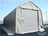 Skladišni šator Oceancover 5,5x20x4,1x5,3m, PVC, Bijelo