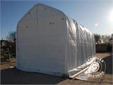 Abrigo de armazenamento multiGarage 3,5x8x3x3,8m, Branco 