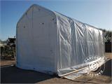 Abrigo de armazenamento multiGarage 3,5x10x3x3,8m, Branco