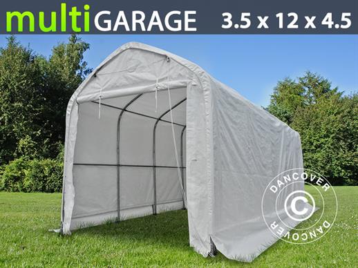Skladišni šator multiGarage 3,5x12x3,5x4,5m, Bijelo