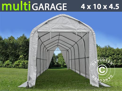 Skladišni šator multiGarage 4x10x3,5x4,5m, Bijelo