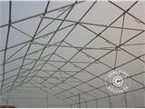 Capannone tenda Titanium 8x27x3x5m, Bianco/Grigio
