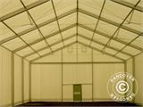 Industrial Storage Shelter Alu 20x50x9.04 m w/sliding gate, PVC, White