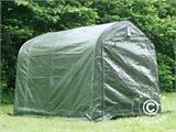 Skladišni šator PRO 2,4x2,4x2m, PE, Zelena