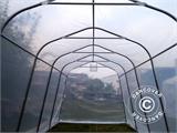 Polytunnel Greenhouse, 2.4x6x2.4 m, PE, 14.4 m², Transparent