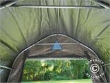 Noliktavas telts PRO 2x3x2m PE, ar zemes pārklāju, Pelēks