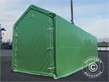 Tenda de armazenagem PRO XL 4x12x3,5x4,59m, PVC, Verde