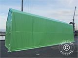 Tenda de armazenagem PRO XL 4x12x3,5x4,59m, PVC, Verde