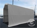 Tenda de armazenagem PRO XL 3,5x8x3,3x3,94m, PVC, Branco