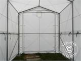 Capannone tenda PRO XL 3,5x8x3,3x3,94m, PVC, Bianco