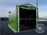 Capannone tenda PRO XL 3,5x8x3,3x3,94m, PVC, Verde