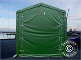 Tente de Stockage PRO XL 3,5x8x3,3x3,94m, PVC, Vert
