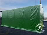 Tenda de armazenagem PRO XL 3,5x8x3,3x3,94m, PVC, Verde