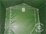 Noliktavas telts PRO XL 3,5x8x3,3x3,94m, PVC, Zaļš