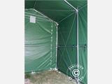 Noliktavas telts PRO XL 3,5x8x3,3x3,94m, PVC, Zaļš