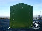 Noliktavas telts PRO XL 3,5x10x3,3x3,94m, PVC, Zaļš