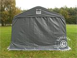 Garažni šator PRO 3,6x7,2x2,68m PVC, Siva