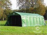 Šator za stoku 3,6x8,4x2,68m, PVC, Zelena