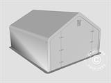 Storage shelter PRO 5x6x2x2.9 m, PVC, Grey