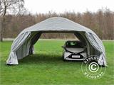Dubbele garage tent 5,4x6x2,9m PVC, Grijs