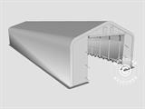 Storage shelter PRO 6x18x3.7 m PVC, Grey