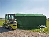 Skladišni šator PRO 4x6x2x3,1m, PVC, Zelena