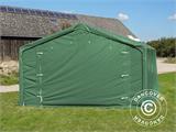 Skladišni šator PRO 5x8x2x3,39m, PVC, Zelena