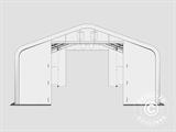 Storage shelter PRO 7x7x3.8 m PVC, Grey