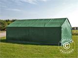 Tenda de armazenagem PRO 4x8x2,5x3,6m, PVC, Verde