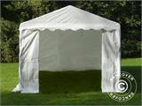 Namiot magazynowy Basic 2 w 1, 3x6m PE, biały
