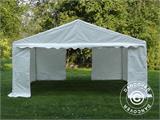 Opslagtent Basic 2-in-1, 5x6m PE, Wit