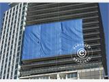 Afdekzeil 8x10m, PE 250g/m², Blauw