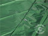 Tarpaulin 4x6 m, PVC 500 g/m², Green, Flame retardant