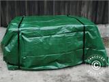 Tarpaulin 8x10 m, PE 150 g/m², Green