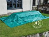 Afdekzeil 10x12m, PVC 570g/m², Groen