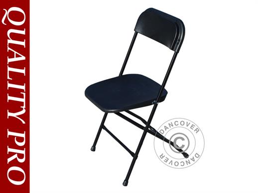 Sulankstoma kėdė 43x45x80cm, Juoda, 10 vnt.