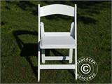 Sulankstoma kėdė 44x46x77cm, Balta, 24 vnt.