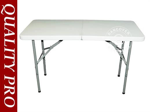 Hopfällbart bord 150x72x74cm, Ljusgrå (25 st.)