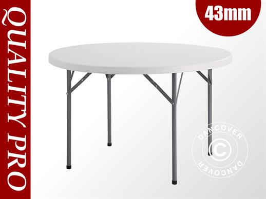 Okrugli sklopivi stol PRO Ø116cm, Svijetlo-siva (1 kom.)