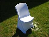 Stretch navlaka za stolicu 48x43x89cm, Bijela (10 Kom.)