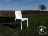 Stapelbar stol, Ice, Blank vit, 18 st